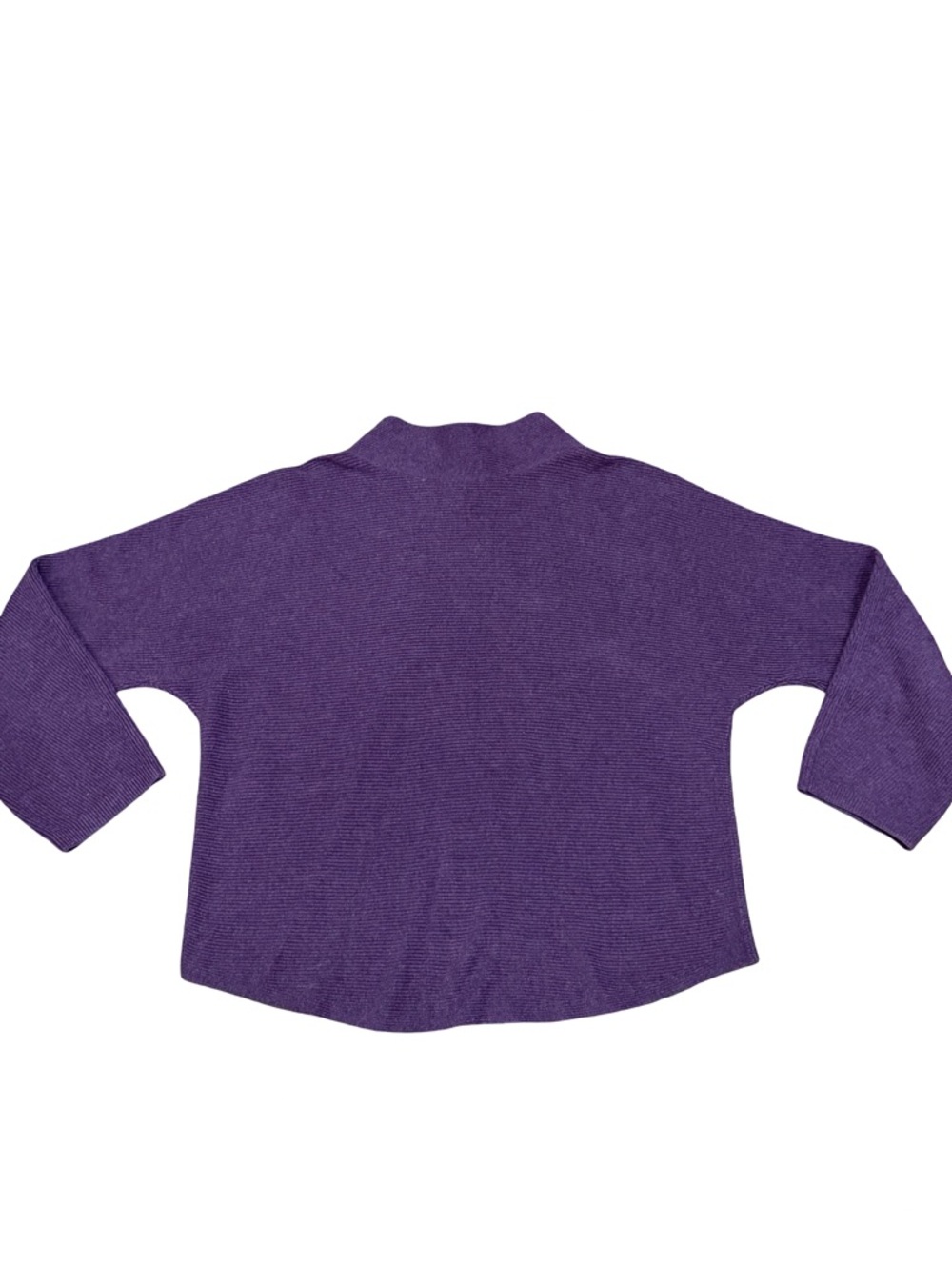 🌟 Lululemon Boxy Cotton-Blend Sweater Heathered Vintage Plum M/L - Picture 7 of 14